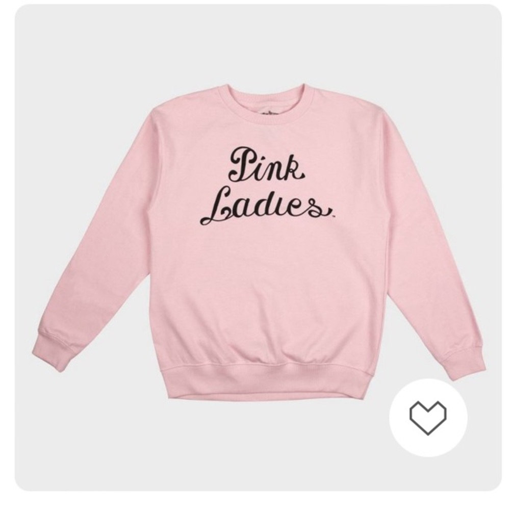 Grease Paramount Pictures Pink Ladies Crewneck sweatshirt size 2XL EUC